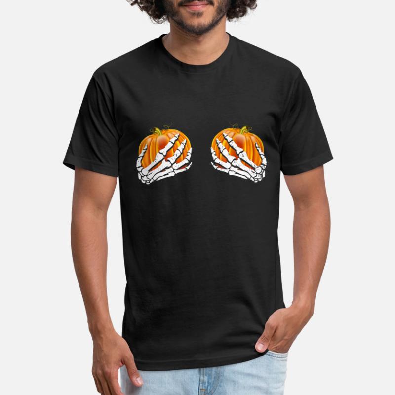 Skeleton Hands On Boobs T-Shirts 